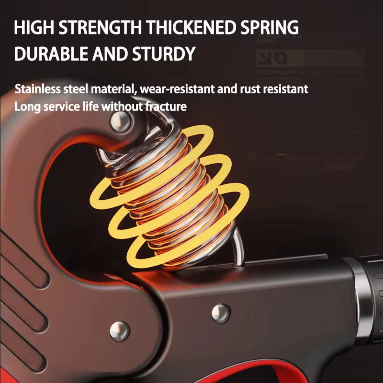 Adjustable Hand Grip Strengthener 5–100kg for Wrist & Forearm Training