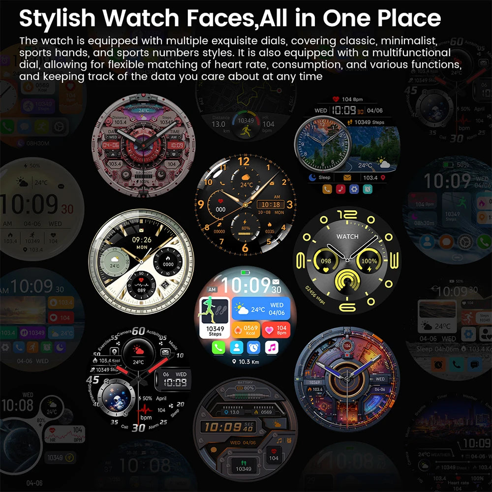 2025 New Mens Smart Watch