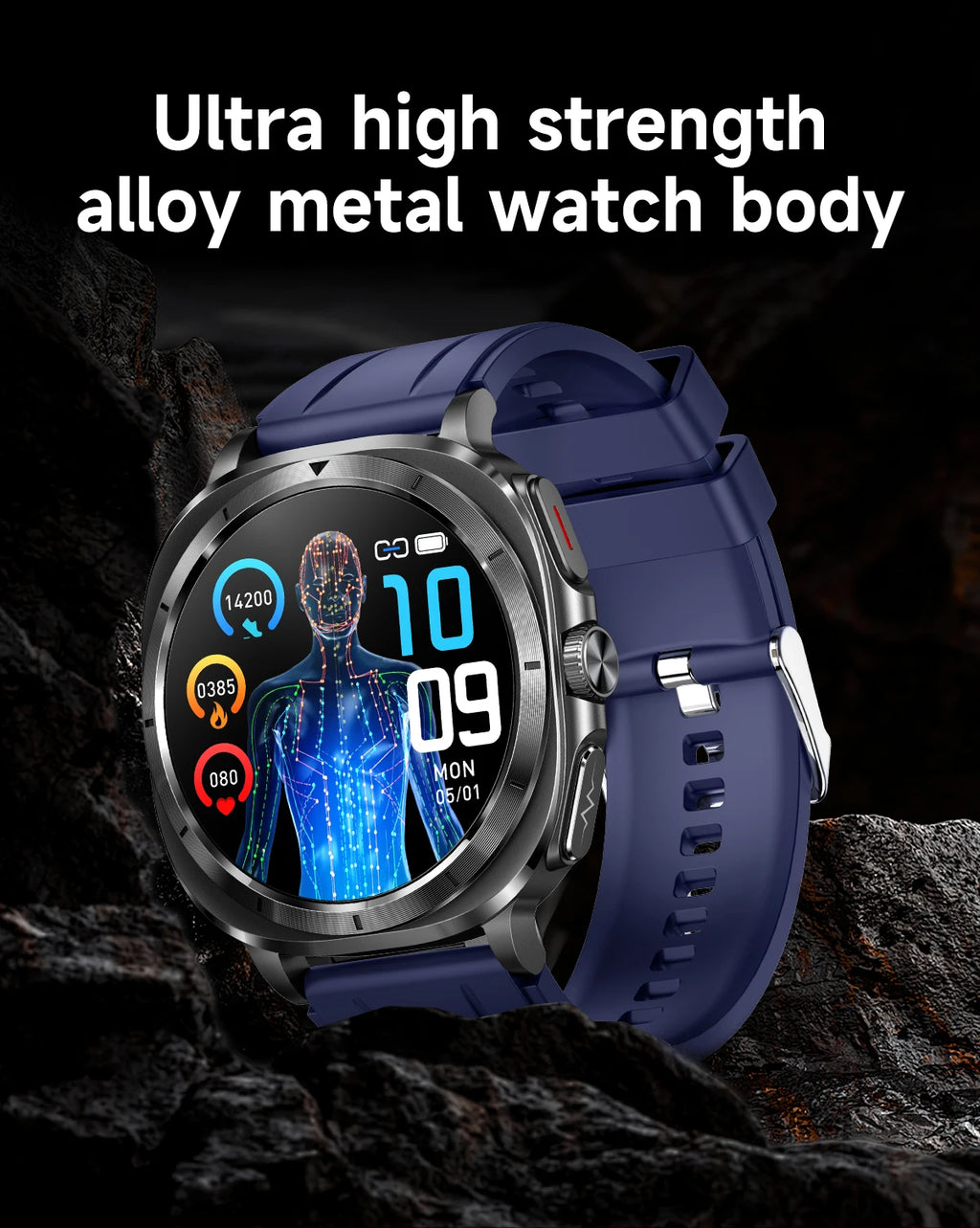 Xiaomi 2025 Health Smartwatch with ECG+PPG & Body Analysis