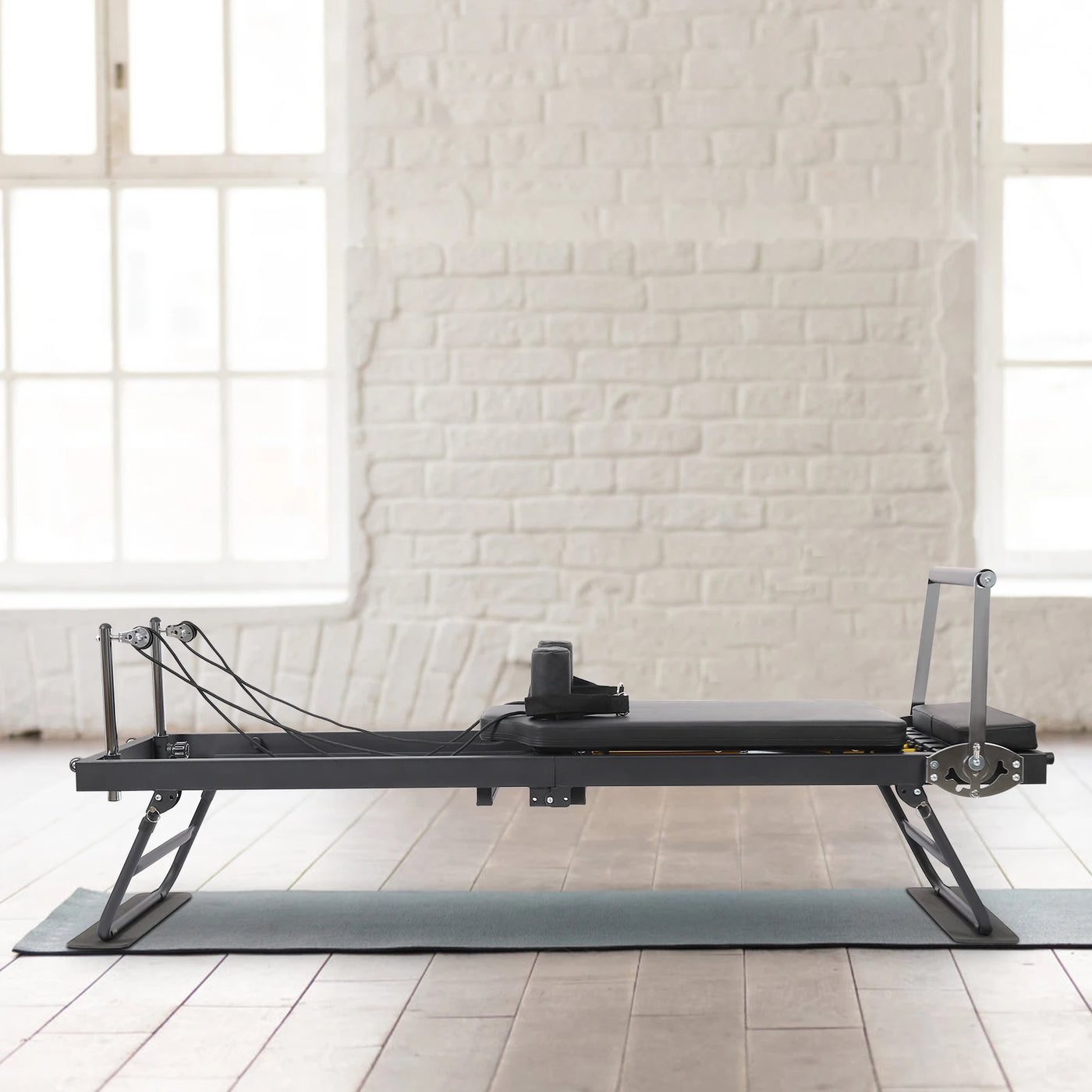 Foldable Steel Pilates Reformer Machine for Home & Office