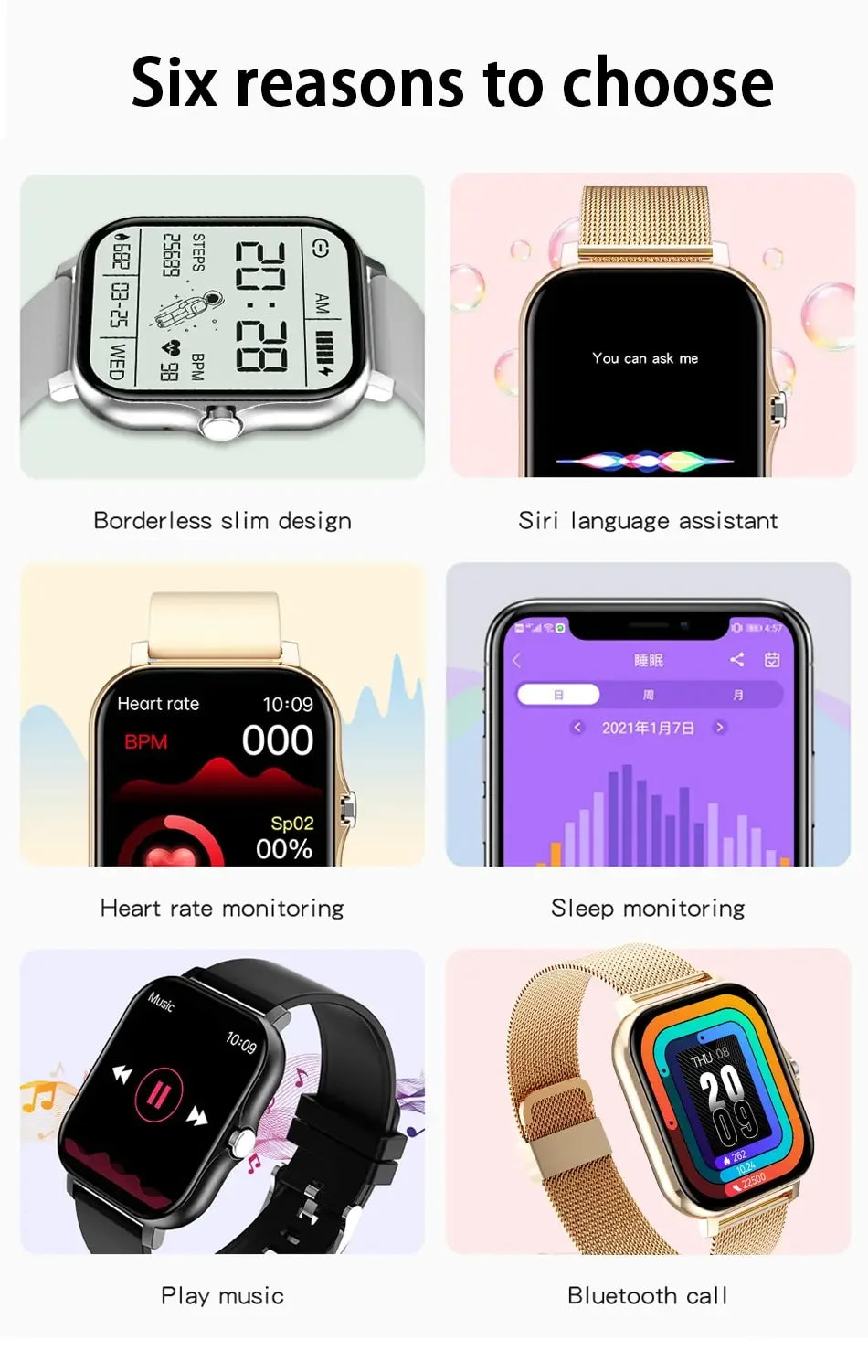 2024 Bluetooth Call Smartwatch for Men & Women