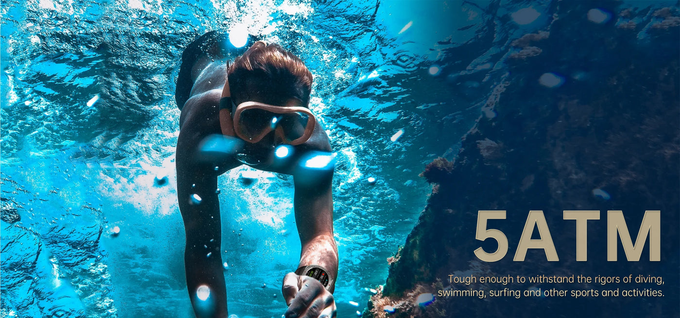 T-Rex 3 Ultra GPS Smart Watch 5 ATM Waterproof Built-in Dual-band GNSS Compass Military Sport Smartwatch Men 2025 New For Xiaomi