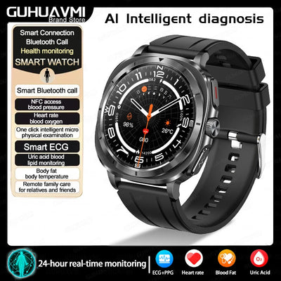 Xiaomi 2025 Health Smartwatch with ECG+PPG & Body Analysis