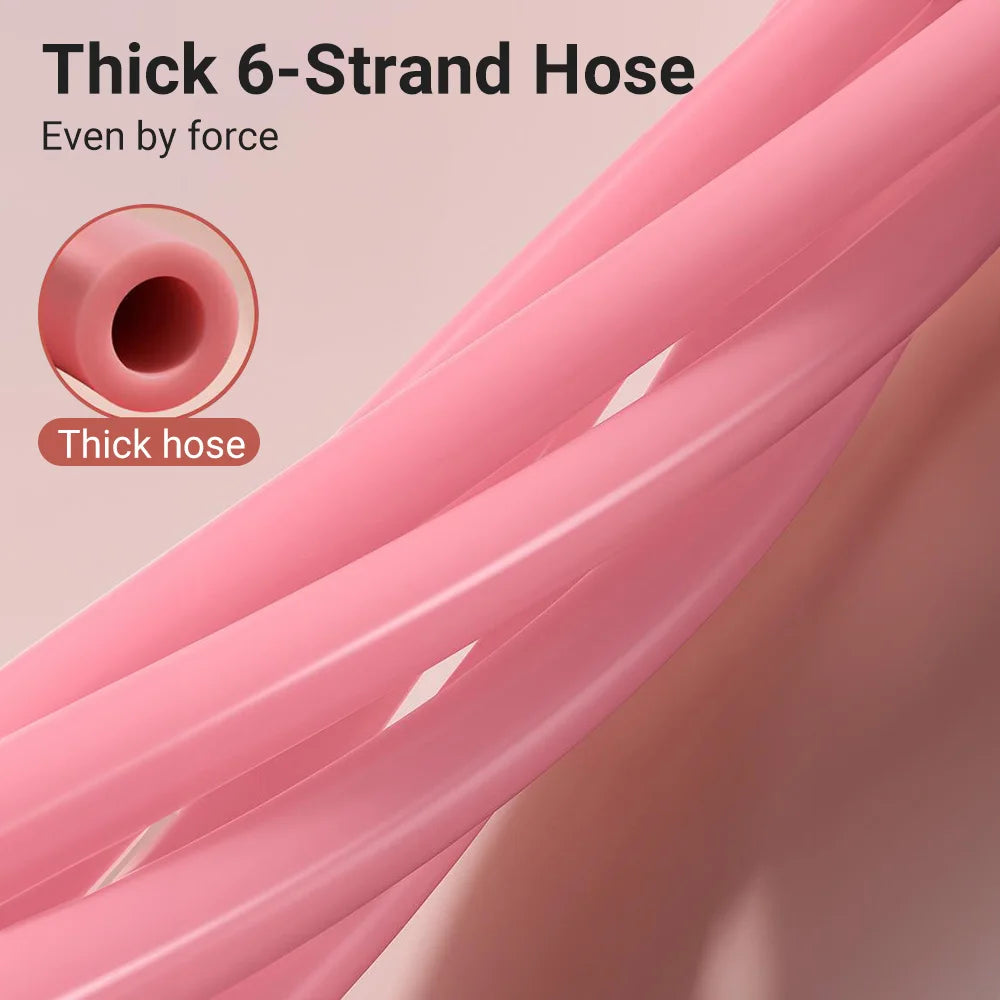 6-Tube Multi-Function Resistance Bands with Pedal Puller