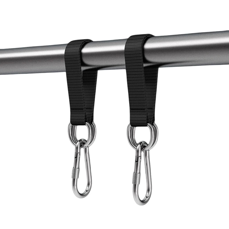 Heavy Duty Tree Swing Straps – 200kg Hanging Belt with Hook & Ring