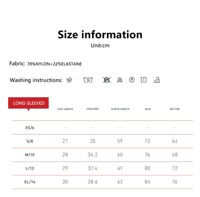 Hearuisavy Women’s Quick-Dry Sports Crop Top – Long Sleeve