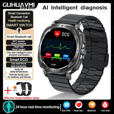 Xiaomi 2025 Health Smartwatch with ECG+PPG & Body Analysis