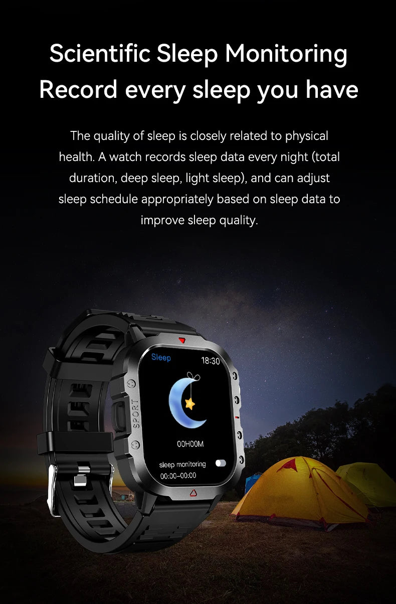 AXASFIT Smartwatch – 2.01" HD Screen with Bluetooth Call