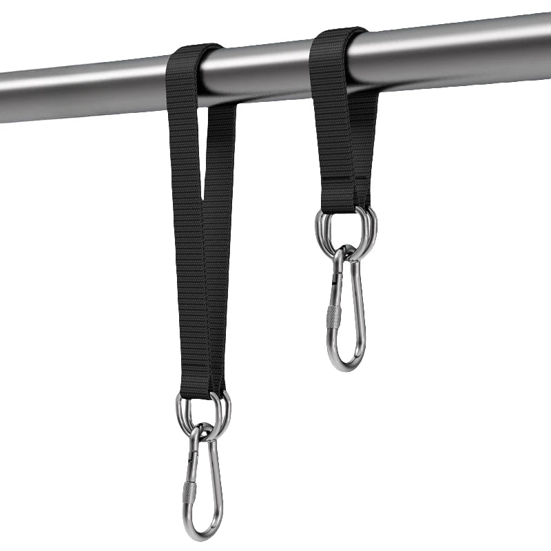 Heavy Duty Tree Swing Straps – 200kg Hanging Belt with Hook & Ring
