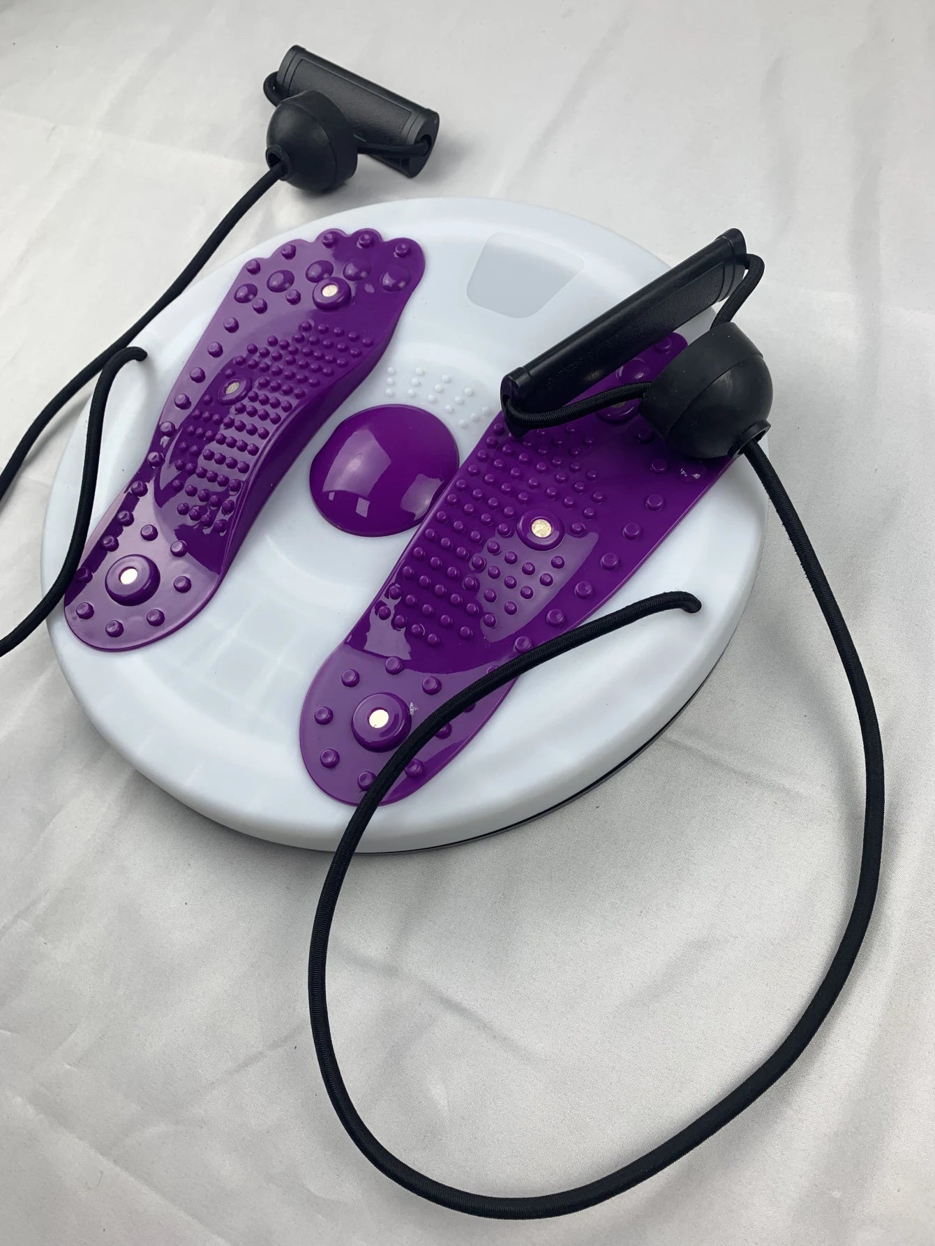 Waist Twisting Disc with Foot Massage & Magnetic Tension