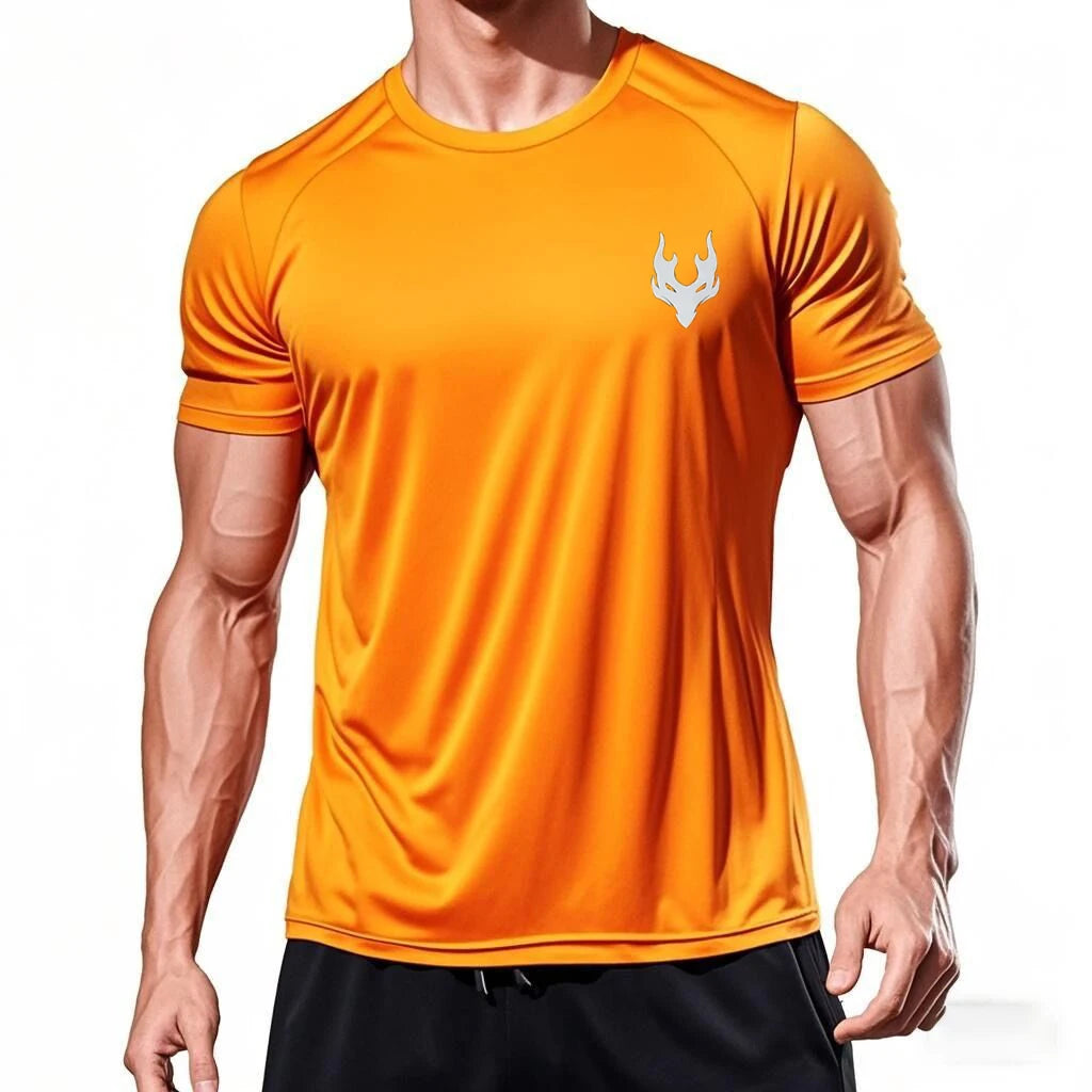 Men’s Quick-Dry Running T-Shirt – Summer Sports Tee