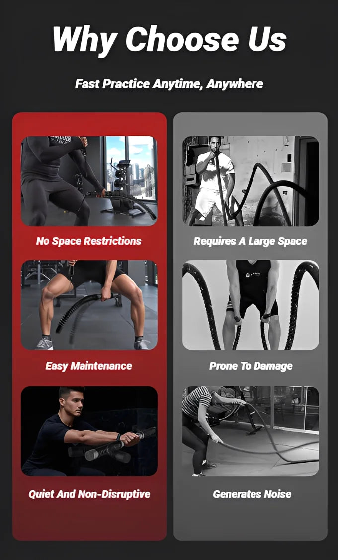 Strength Training Bar – Arm Expander & Muscle Trainer with Ergonomic Grip