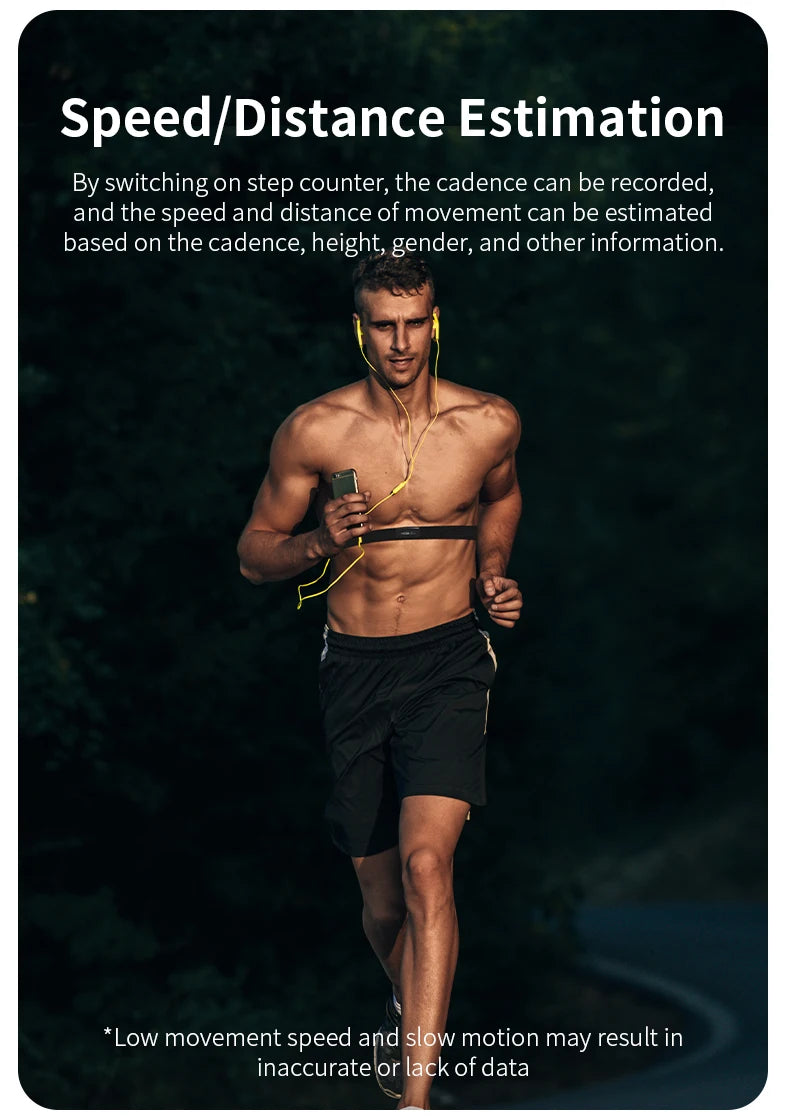 XOSS X2 Pro Heart Rate Monitor Sensor Rechargeable