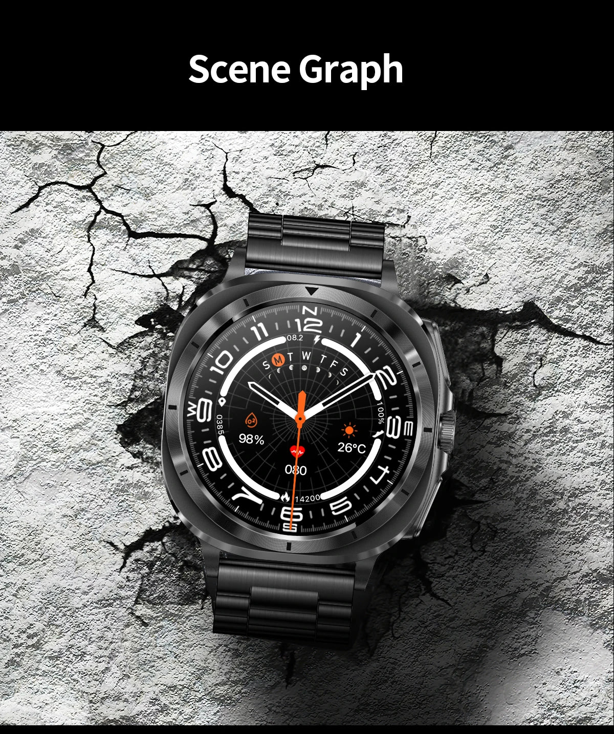 Xiaomi 2025 Health Smartwatch with ECG+PPG & Body Analysis