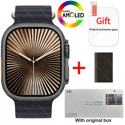 HK11 Ultra 3 Smartwatch 2025 49mm AMOLED NFC