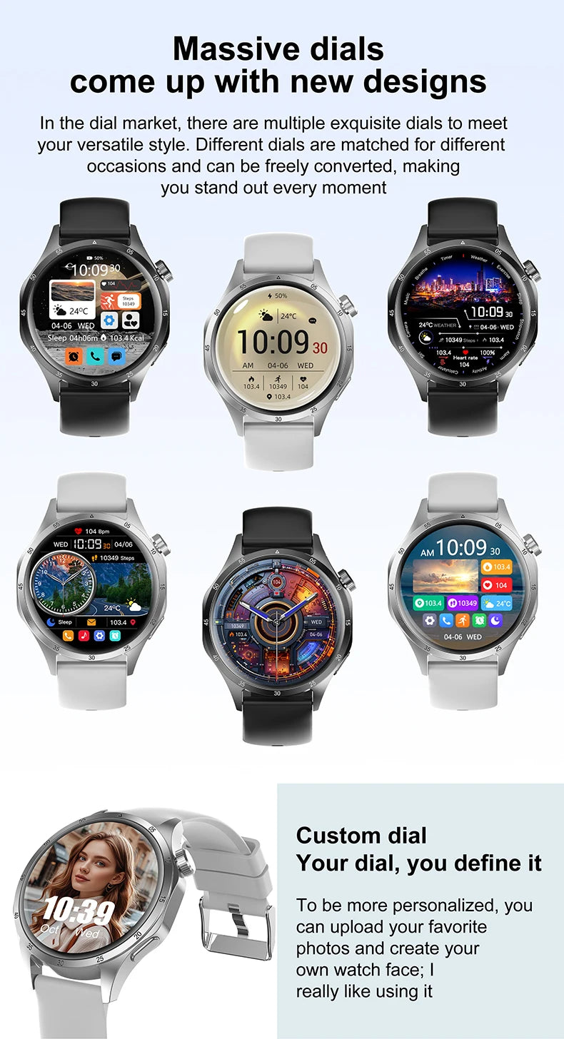 2025 New Mens Smart Watch