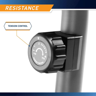 Home Fitness Exercise Bike with Adjustable Magnetic Resistance