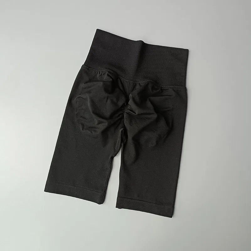 Women’s High-Waist Hip Push-Up Yoga Shorts