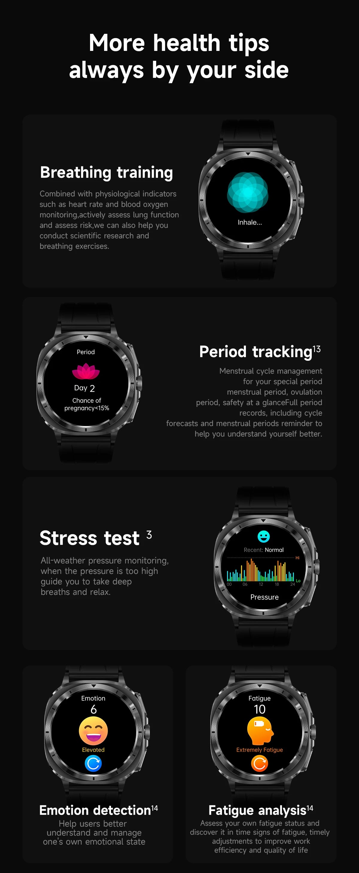 Xiaomi 2025 Health Smartwatch with ECG+PPG & Body Analysis