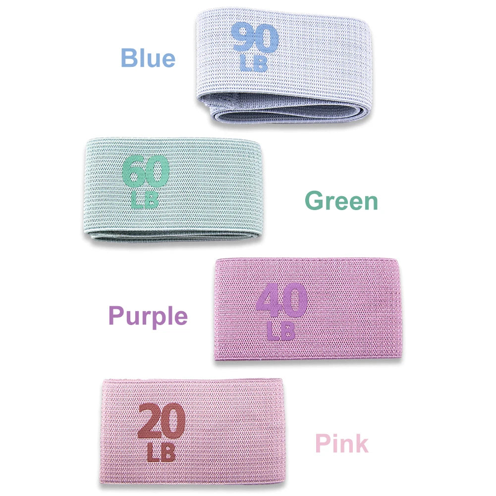 Resistance Hip Bands Glute & Thigh Workout Loops