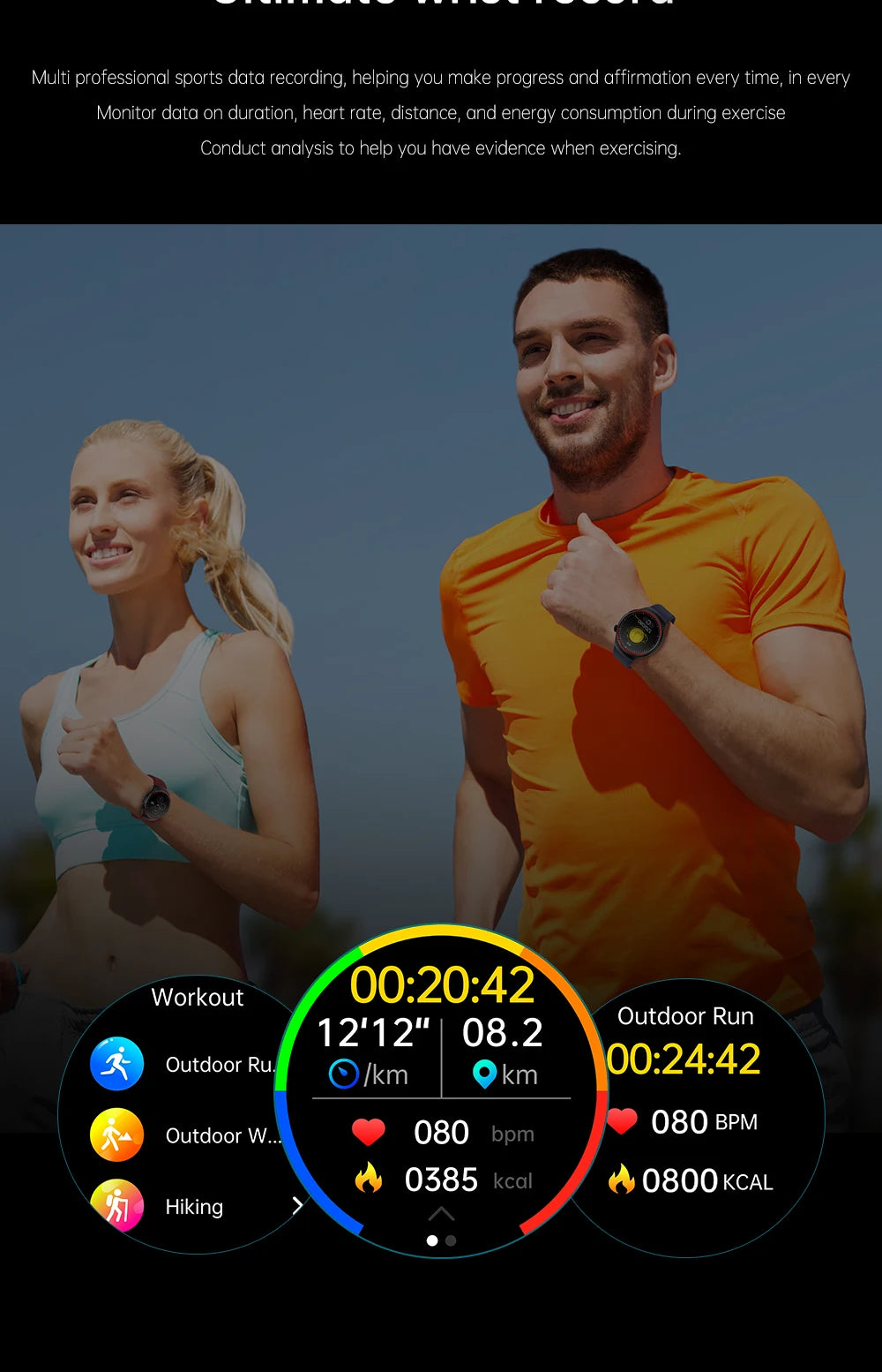 2025 Nursing Health Smartwatch with Laser Blood Pressure Monitor