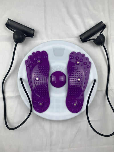 Waist Twisting Disc with Foot Massage & Magnetic Tension