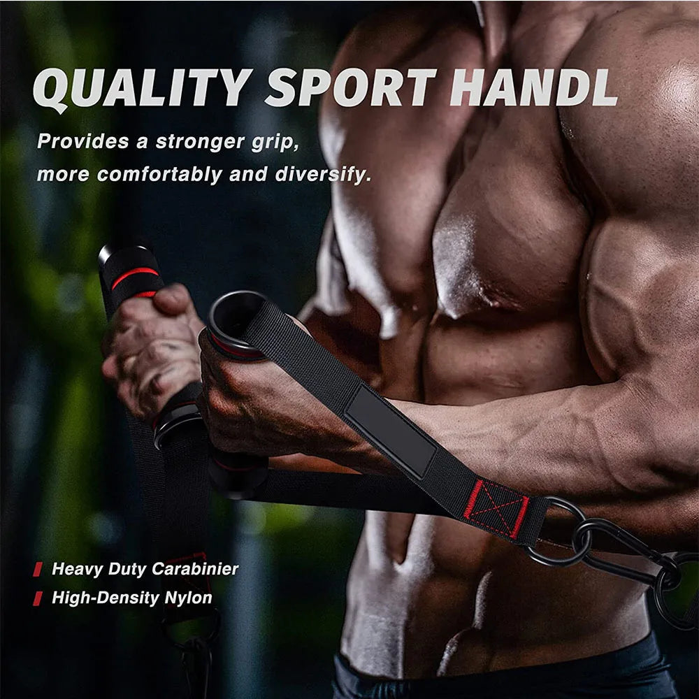 Triceps Rope Cable Attachment for Gym & Fitness
