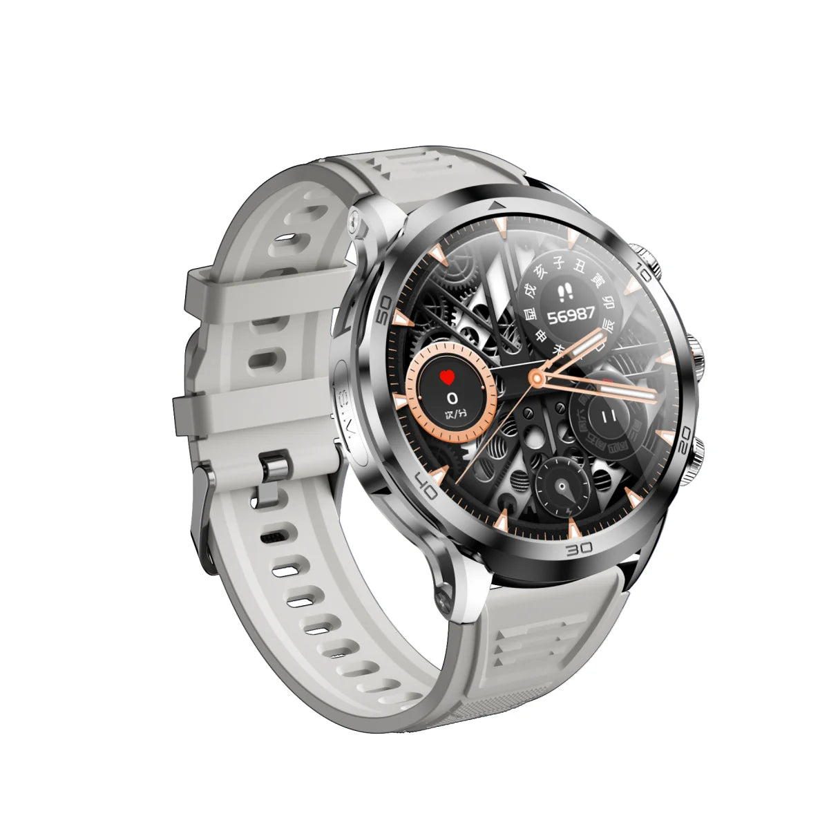 H19 Smartwatch Android 10.0 with 190° Camera & 1.95" AMOLED