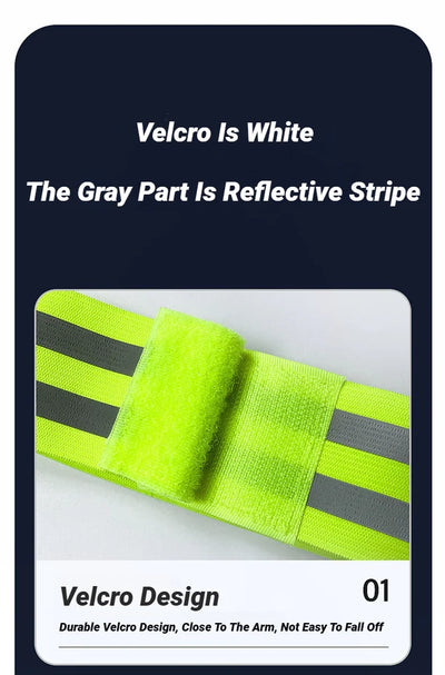 High-Visibility Reflective Safety Tape Bands
