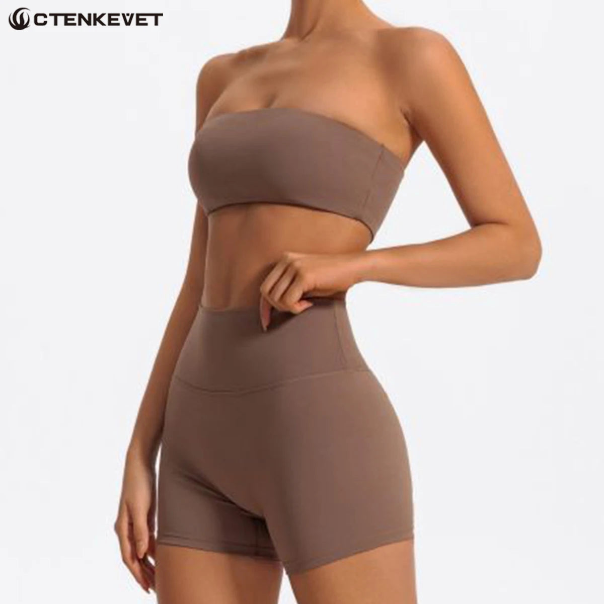 Ctenkevet Women’s Two-Piece Fitness Sports Set