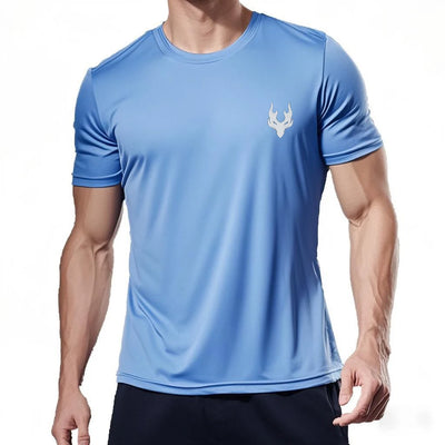 Men’s Quick-Dry Running T-Shirt – Summer Sports Tee