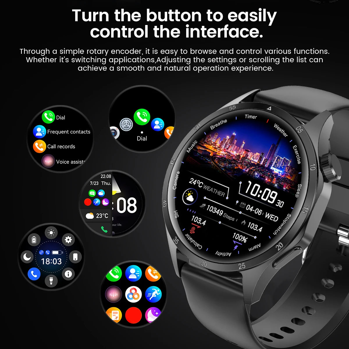 2025 New Mens Smart Watch