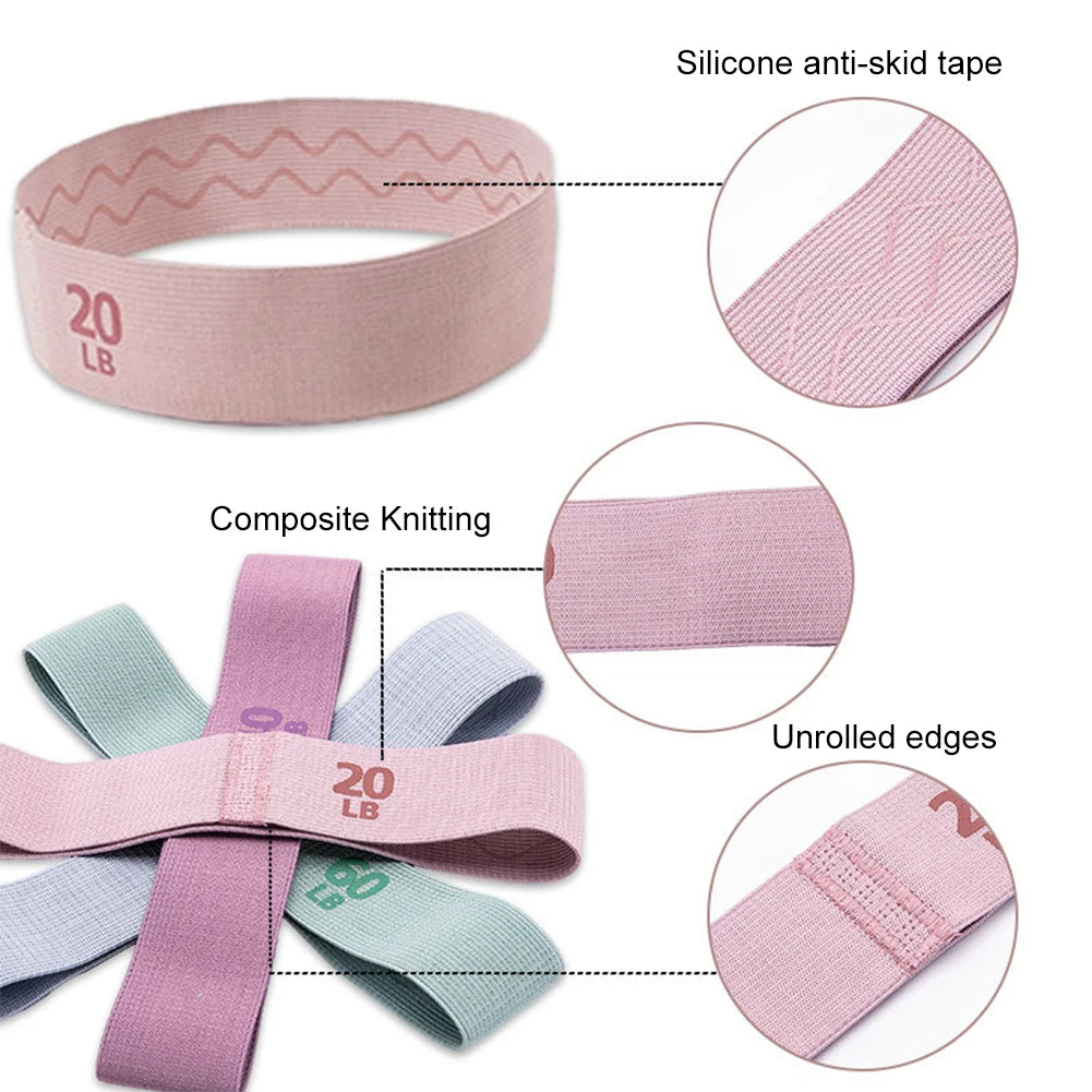 Resistance Hip Bands Glute & Thigh Workout Loops