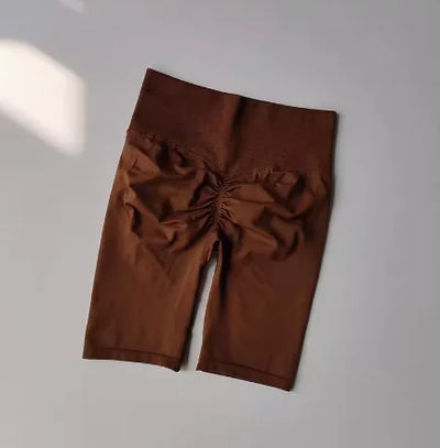 Women’s High-Waist Hip Push-Up Yoga Shorts