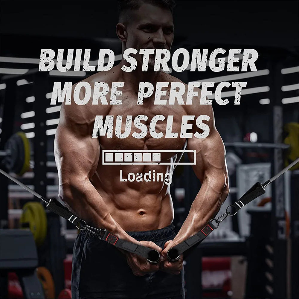 Triceps Rope Cable Attachment for Gym & Fitness