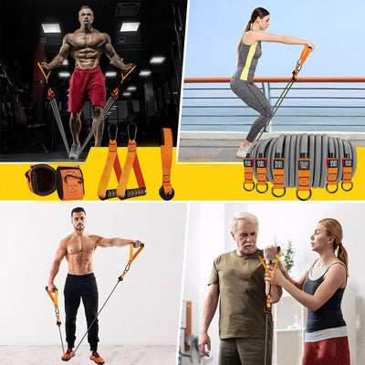 Heavy Duty Resistance Bands Set with Handles