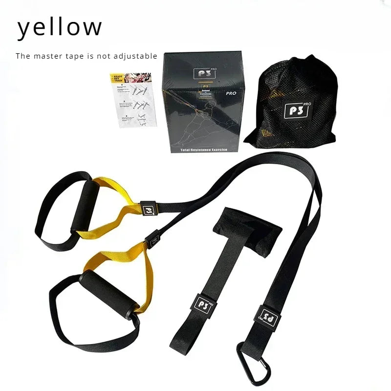 Adjustable Suspension Training Straps – Fitness & Yoga Workout System