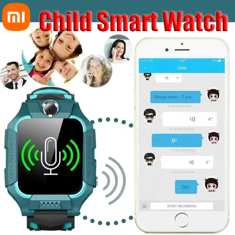 Xiaomi Kids Smartwatch – 5G GPS, SOS, Camera & Call, Waterproof