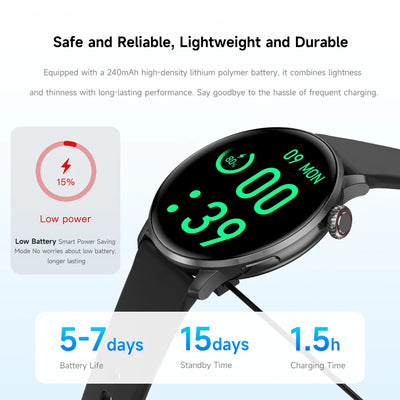 Ultra-thin Luxury Smartwatch Woman GPS Motion Trajectory Bluetooth Call Health Dynamic Island Waterproof Smart Watch Android IOS