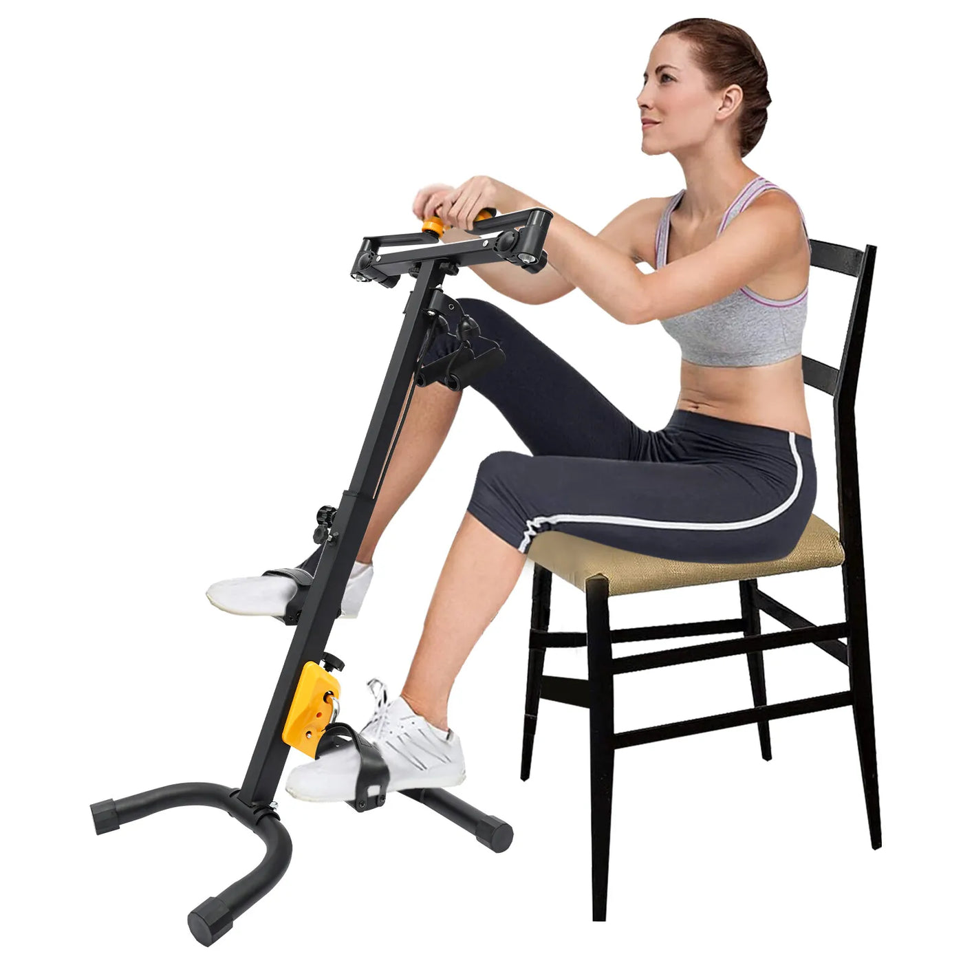Foldable Pedal Exerciser Bike for Seniors – Home Rehab Fitness