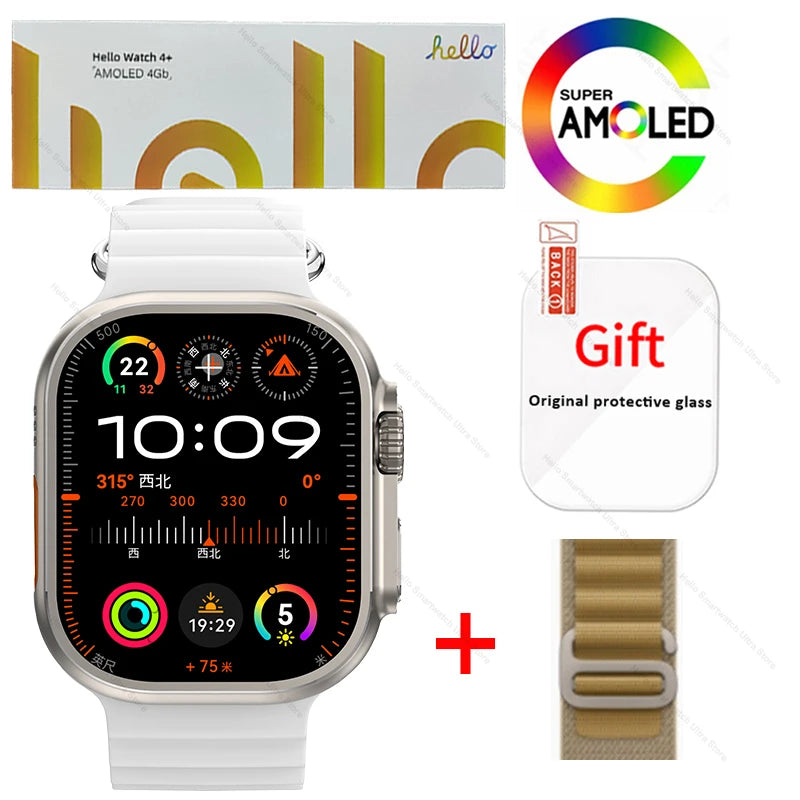 Hello Watch 4 Plus Ultra 2 49mm 2025 Smartwatch