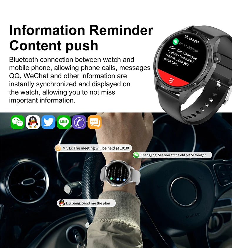 2025 New Mens Smart Watch