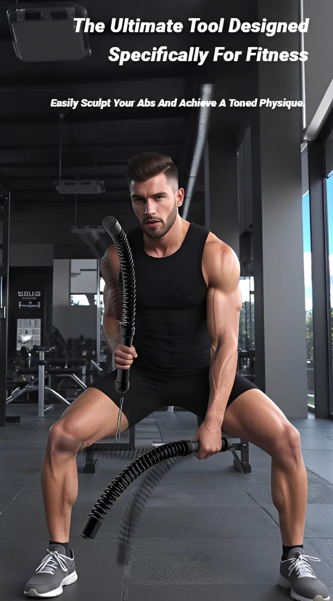 Strength Training Bar – Arm Expander & Muscle Trainer with Ergonomic Grip