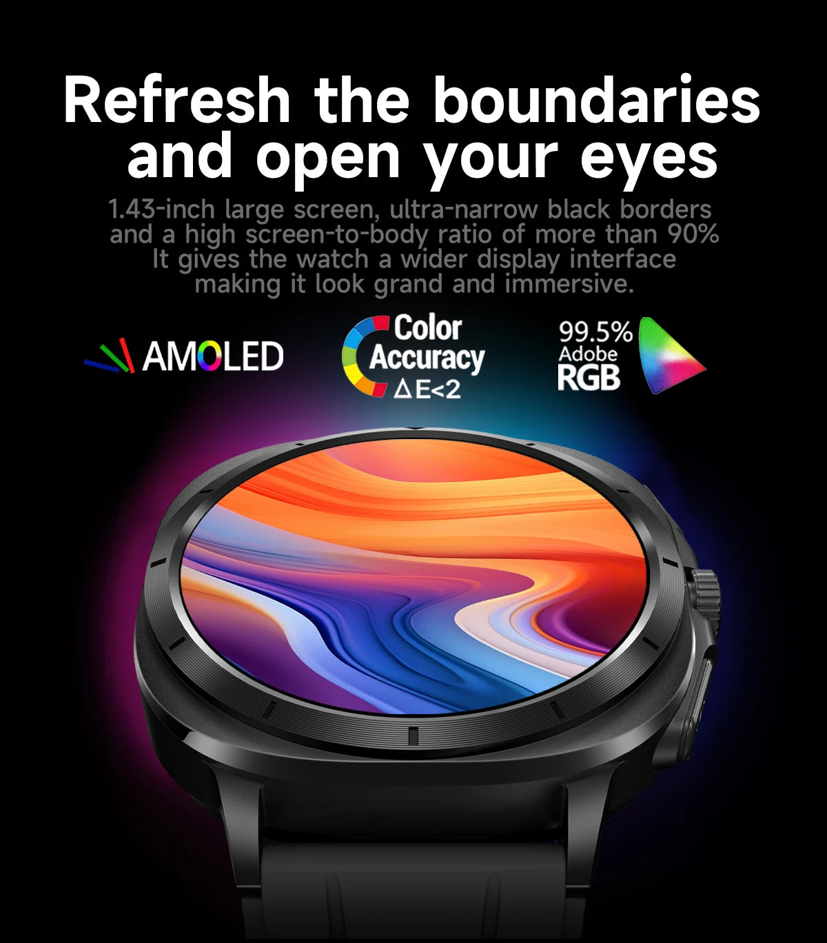 Xiaomi 2025 Health Smartwatch with ECG+PPG & Body Analysis