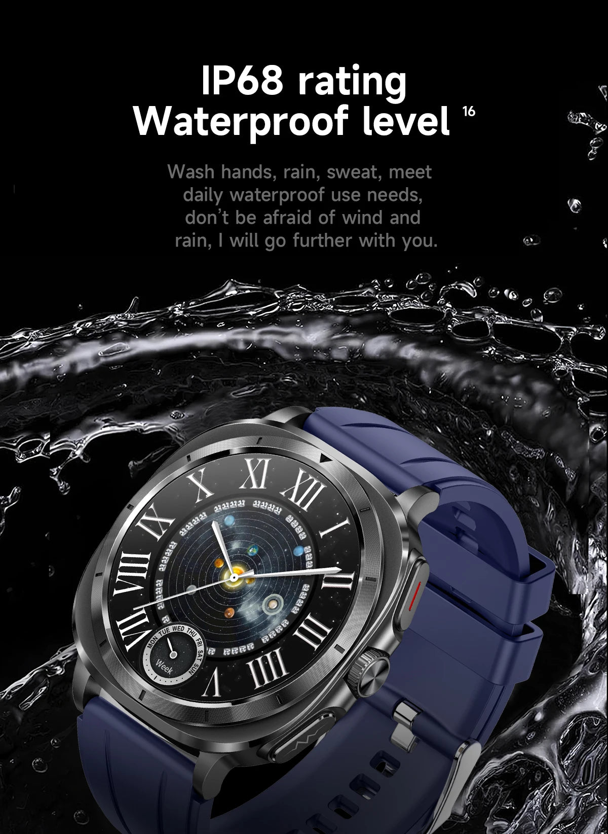 Xiaomi 2025 Health Smartwatch with ECG+PPG & Body Analysis