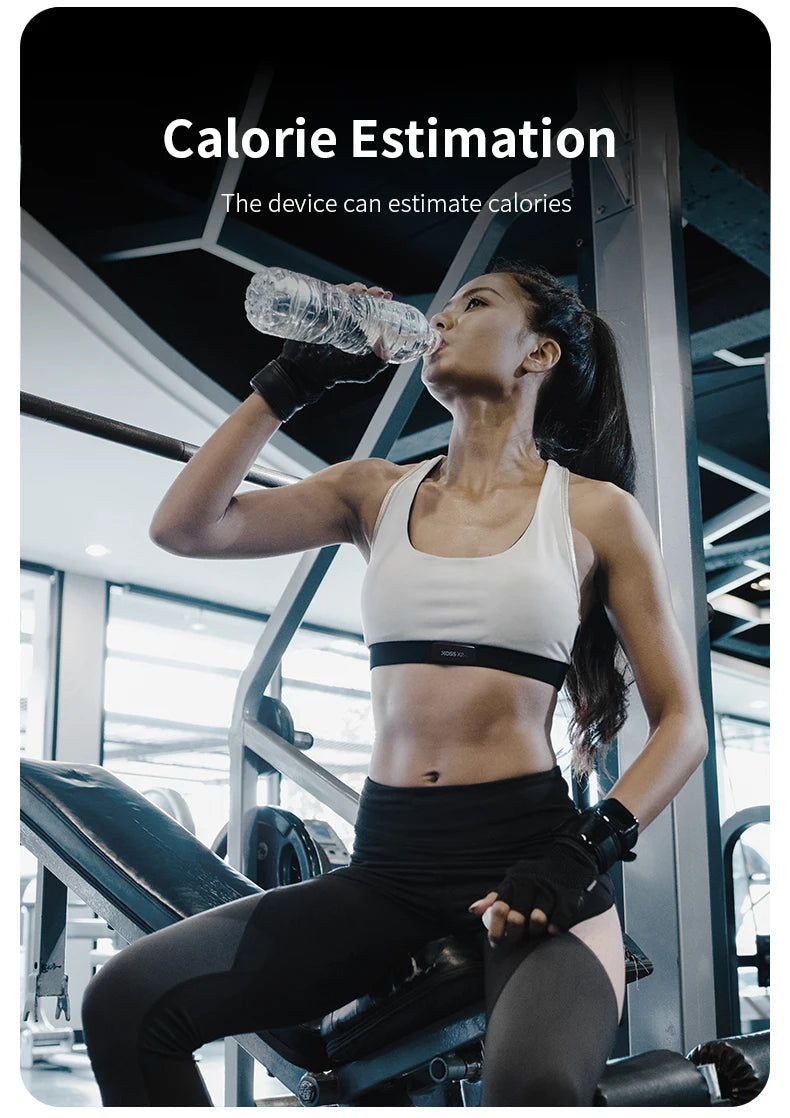 XOSS X2 Pro Heart Rate Monitor Sensor Rechargeable