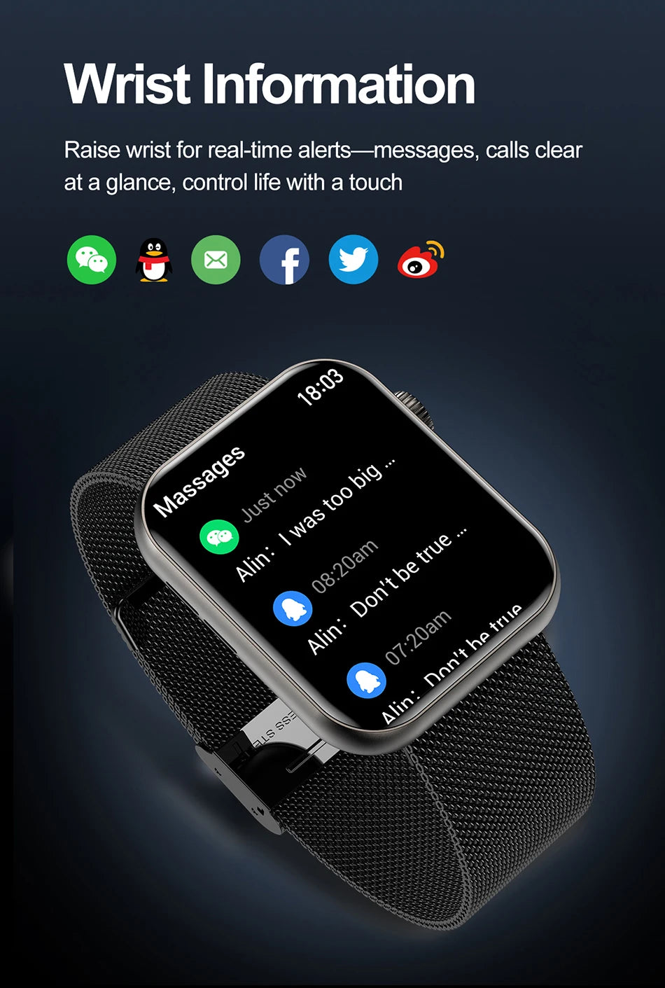 2025 Smartwatch 1.9" HD – Bluetooth Call, Heart Rate, Waterproof Fitness Watch