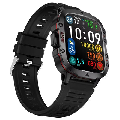AXASFIT Smartwatch – 2.01" HD Screen with Bluetooth Call
