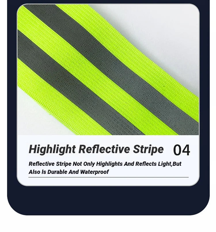 High-Visibility Reflective Safety Tape Bands